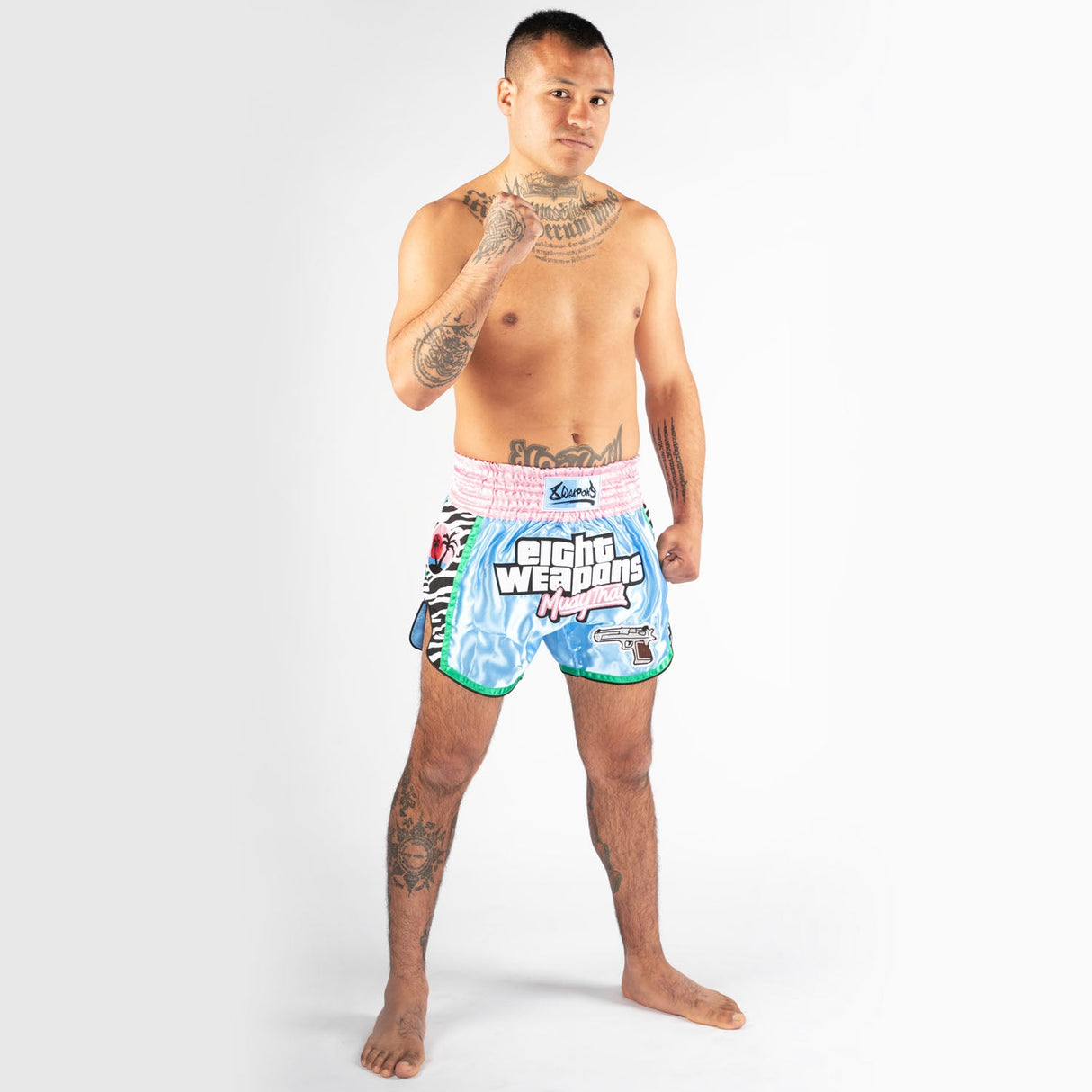 8 WEAPONS Muay Thai Shorts Miami Thai - Miami