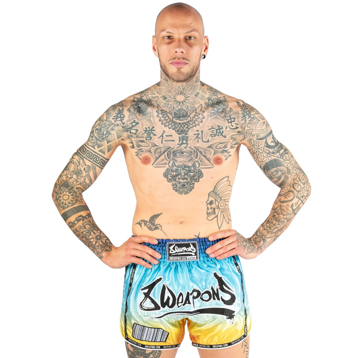 8 WEAPONS Muay Thai Shorts Vivo - Sunrise