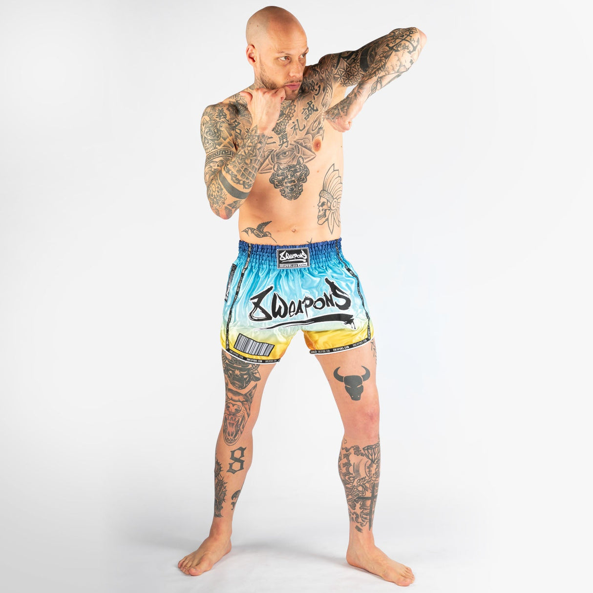 8 WEAPONS Muay Thai Shorts Vivo - Sunrise