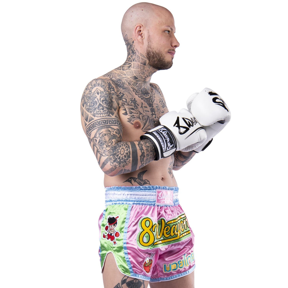8 WEAPONS Muay Thai Shorts Yummy - Roze