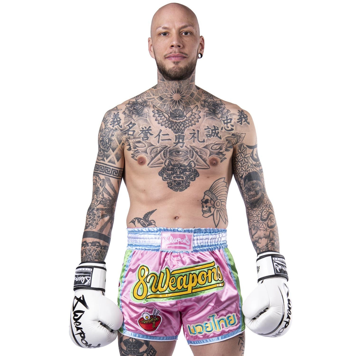8 WEAPONS Muay Thai Shorts Yummy - Roze