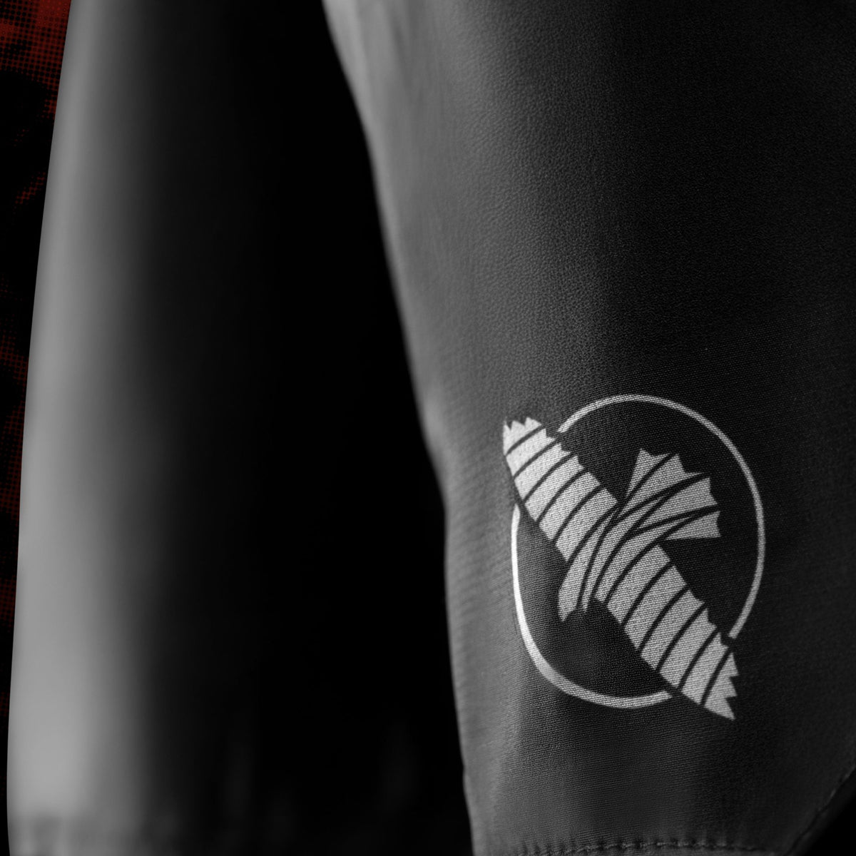 Hayabusa x UFC BJJ MMA Shorts Dames - Zwart/Rood