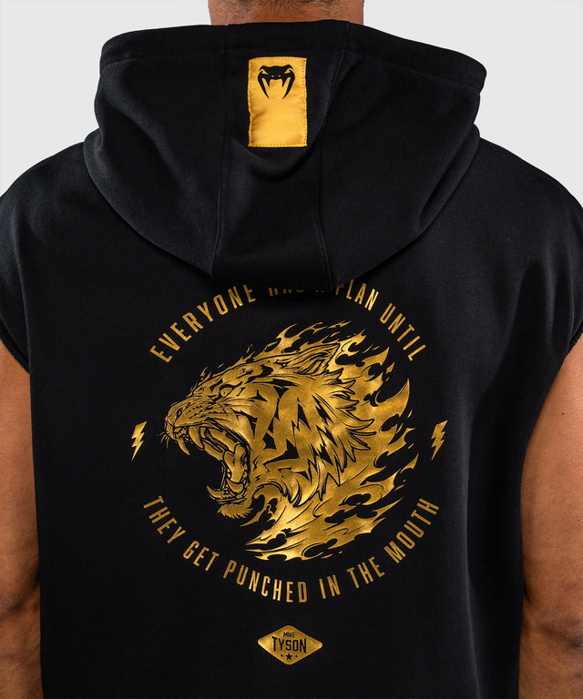 Venum x Mike Tyson Hoodie Mouwloze - Zwart/Goud