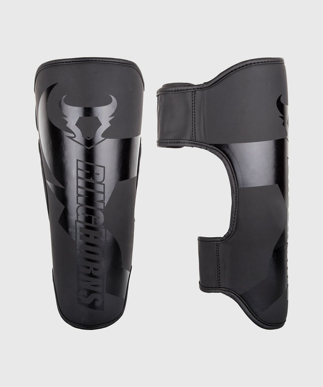 Ringhorns Scheenbeschermer Charger Zwart/Zwart