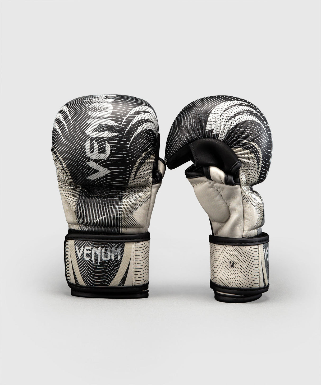 Venum MMA Handschoenen Galactic 3.0 - Gebroken wit/Zwart
