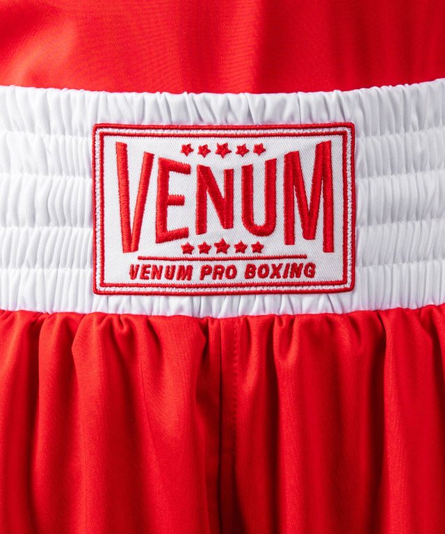 Pantaloncini da boxe Venum Classic – Bambini – Rosso fuoco