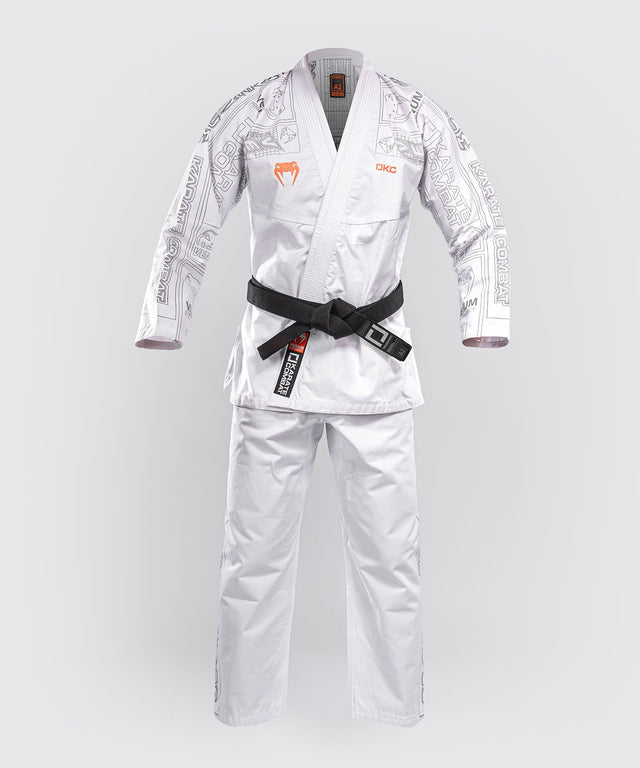 Venum x Karate Combat - Kimono BJJ - Alb/Gri
