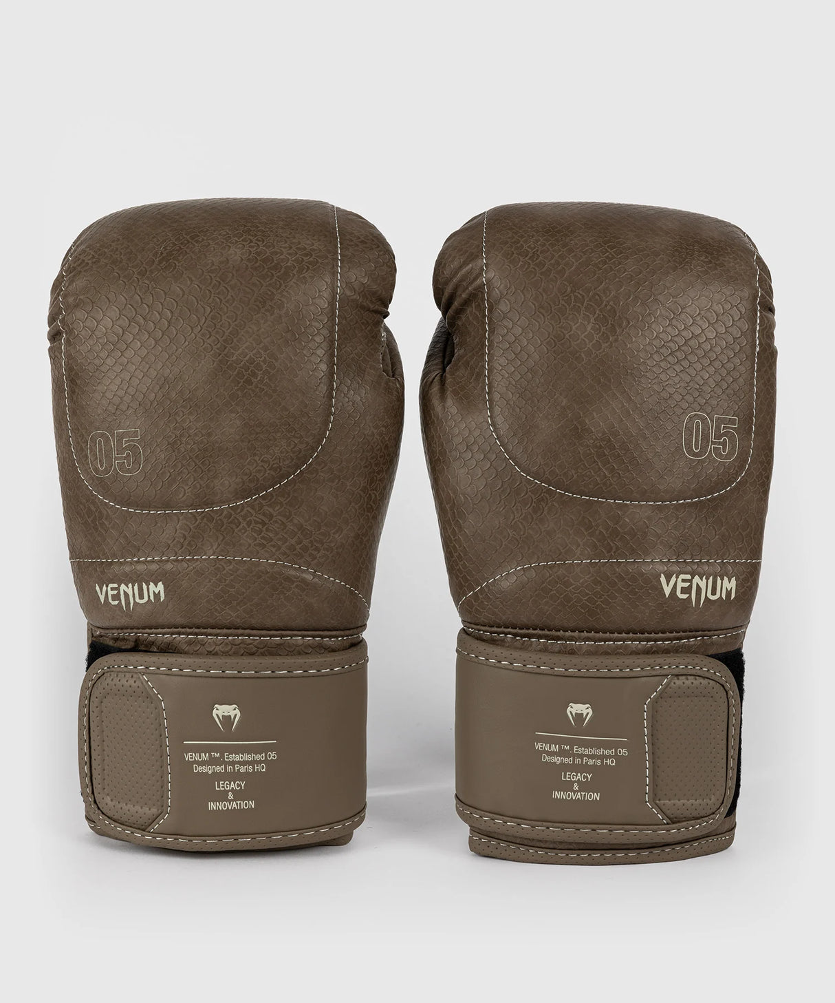 Venum Boxhandschuhe Impact Evo Scales - Braun