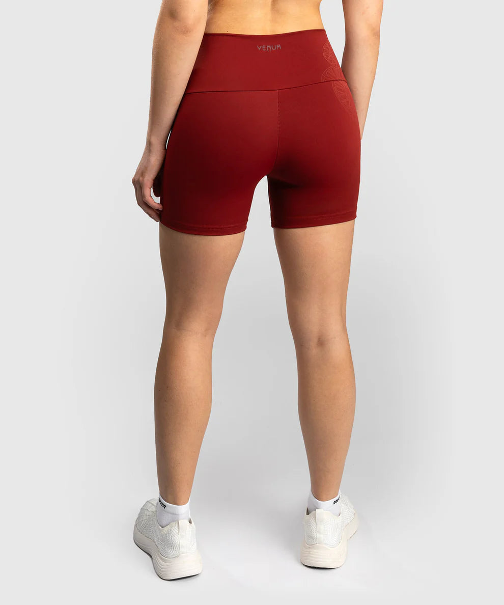 Venum Dames Shorts Serpenti - Burgundy