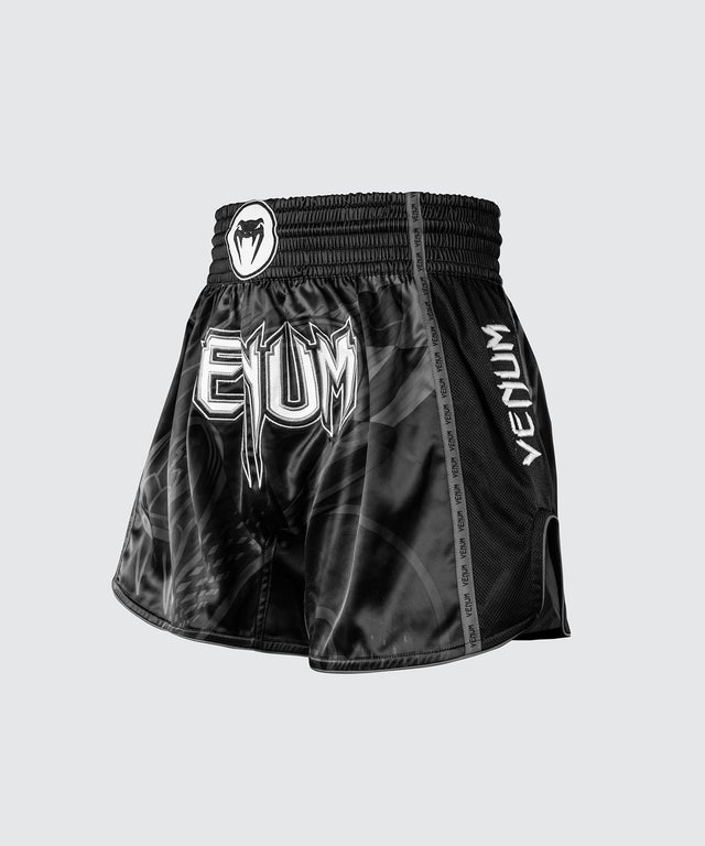 Venum Muay Thai Shorts Crimson Viper 2.0 - Zwart/Grijs