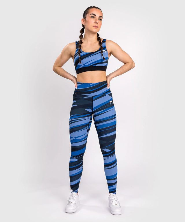 Leggings Venum Abyss – Preto/Azul