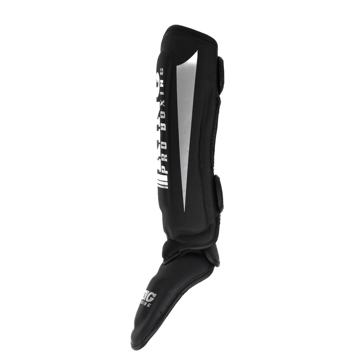 King Pro Boxing Kickboks Scheenbeschermers Revo - Zwart/Zilver