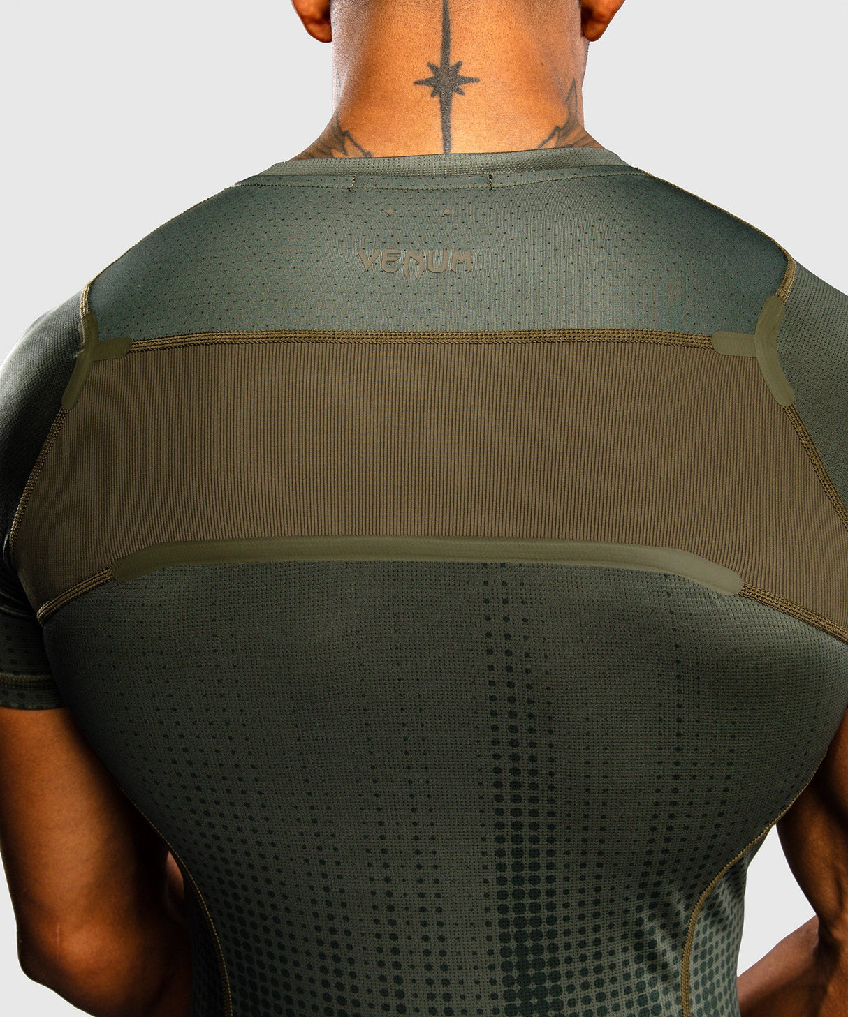 Venum Rashguard Stealth - Kaki/Legergroen