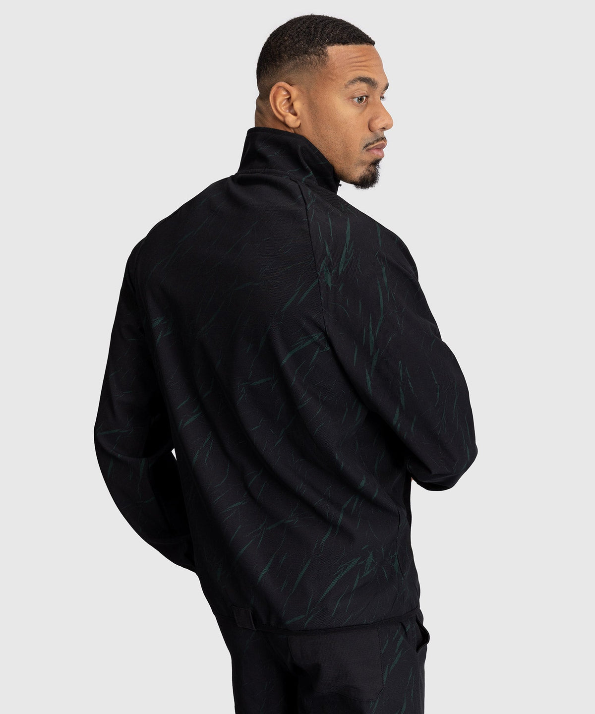 Venum Trainingsjack Trooper - Zwart/Forest Green