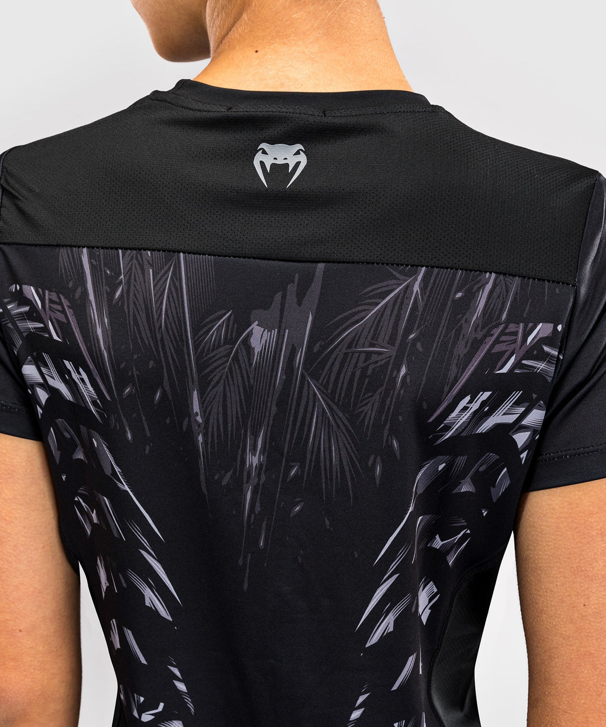 Venum T-Shirt Tiger Dry Tech Dames - Zwart/Zilver