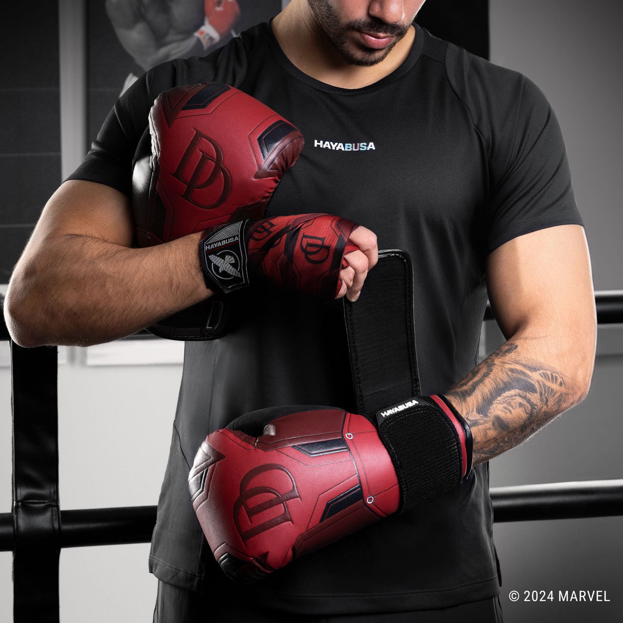 Hayabusa Bokshandschoenen Daredevil - Rood