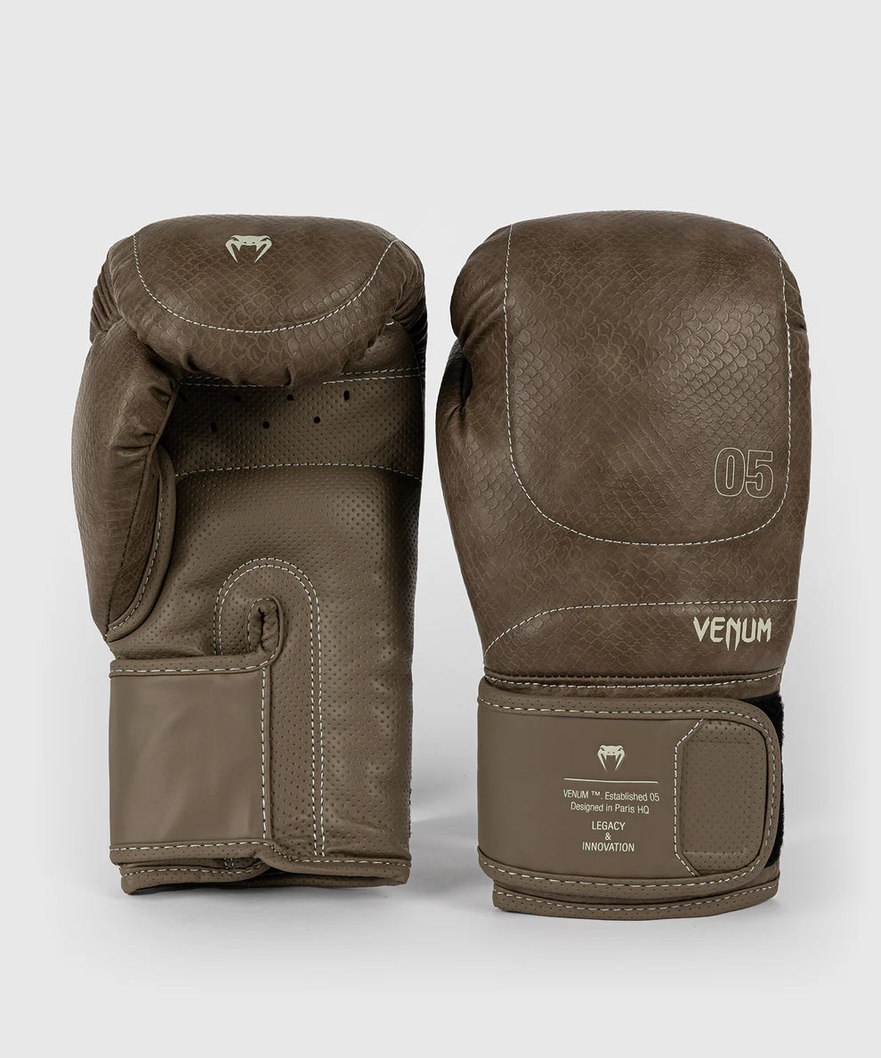 Venum Boxhandschuhe Impact Evo Scales - Braun