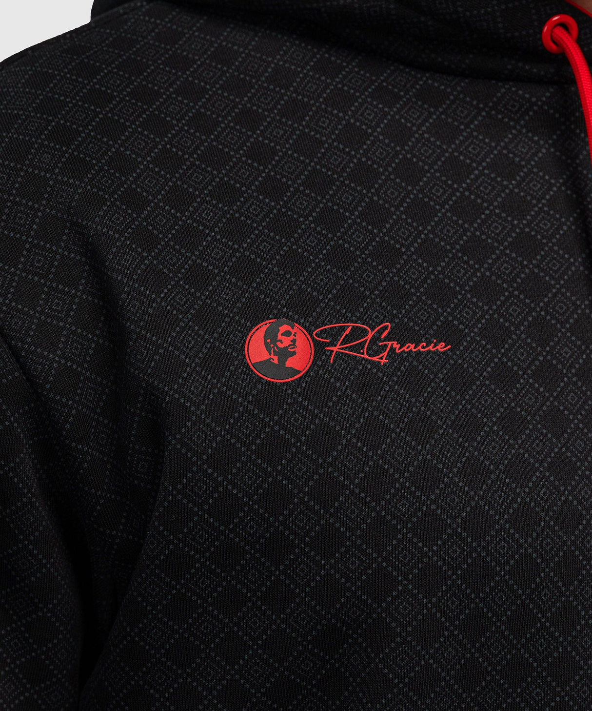 Venum Hoodie x Roger Gracie - Zwart/Rood
