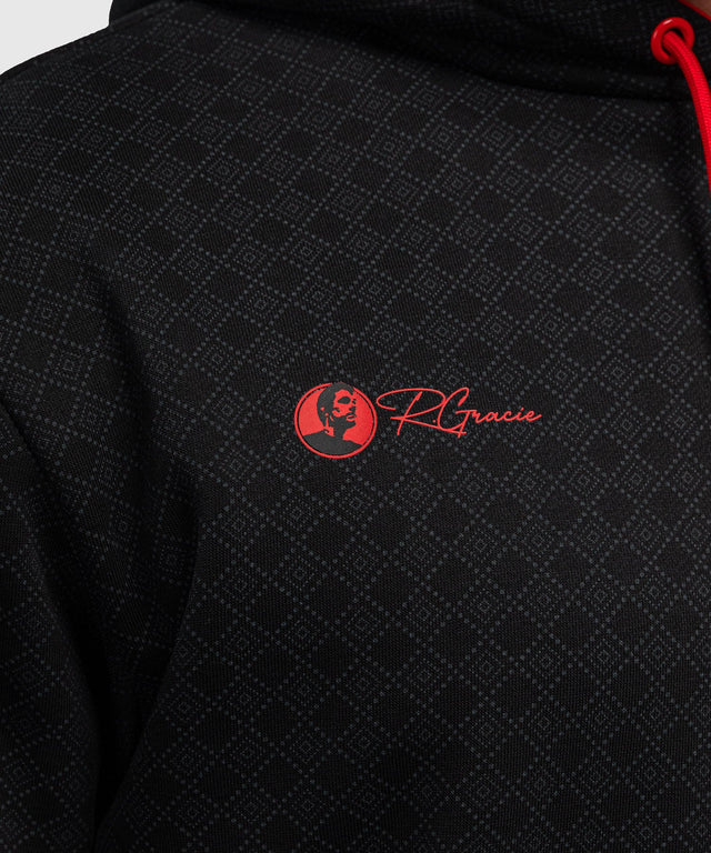 Venum Hoodie x Roger Gracie – Black/Red