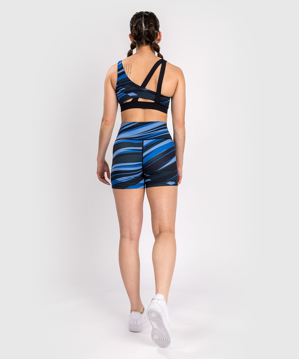 Venum Dames Shorts Abyss - Zwart/Blauw
