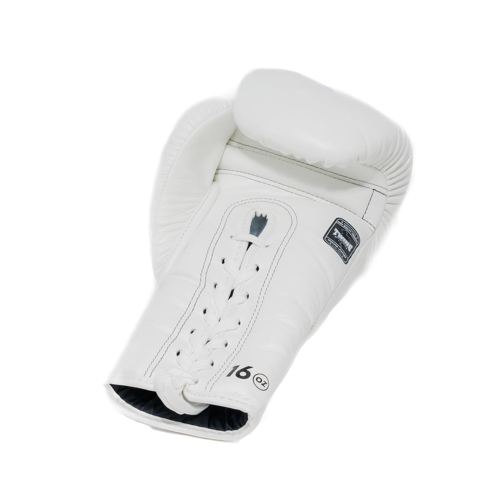 Twins Bokshandschoenen BGLL3 met vetersluiting - Wit