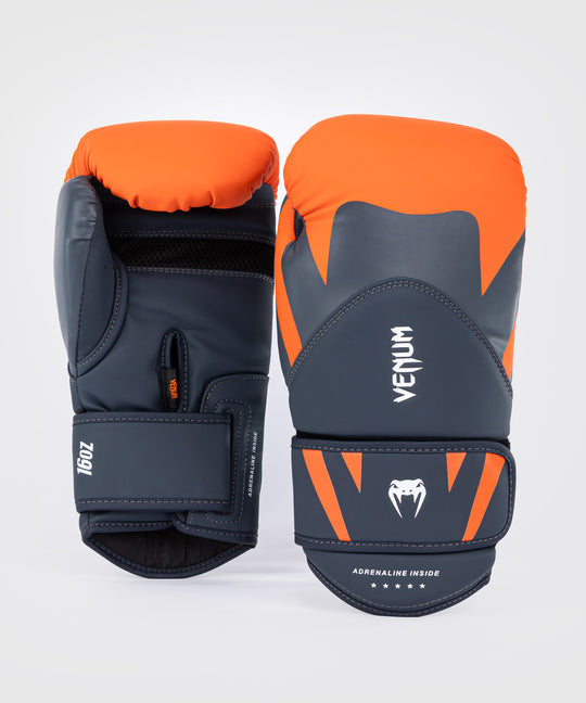 Venum Bokshandschoenen Challenger 4.0 - Navy Blauw/Oranje