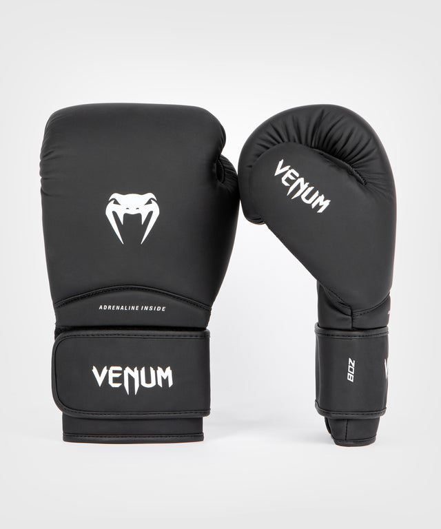 Mănuși de box Venum Contender 1.5 – Copii – Negru/Alb