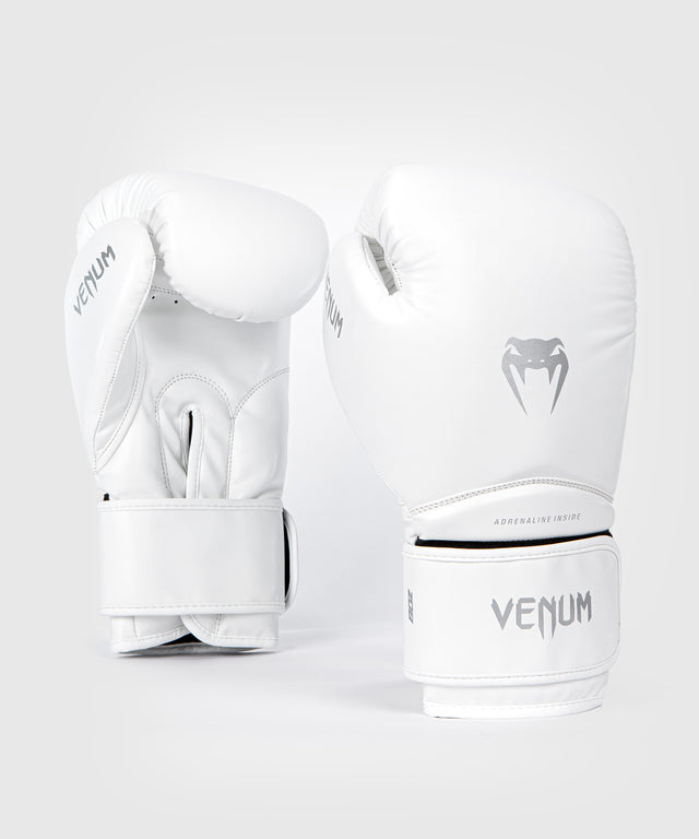 Gants de boxe Venum Contender 1.5 Enfant – Blanc/Argent
