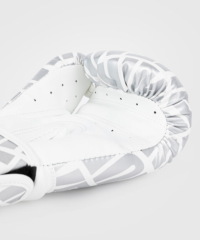 Gants de boxe Venum Contender 1.5 XT Enfant – Blanc/Argent