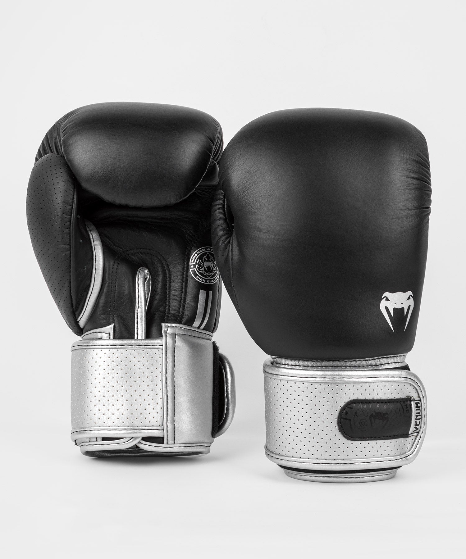 Venum Bokshandschoenen Power 2.0 - Zwart/Zilver