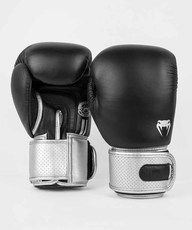 Venum Bokshandschoenen Power 2.0 - Zwart/Zilver