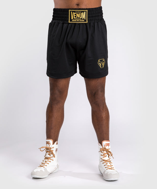 Venum Boxhosen Classic – Schwarz/Gold