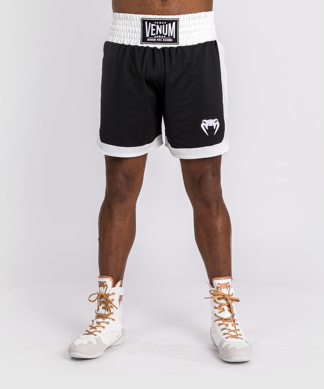 Boxerské trenky Venum Classic – Černé/Bílé