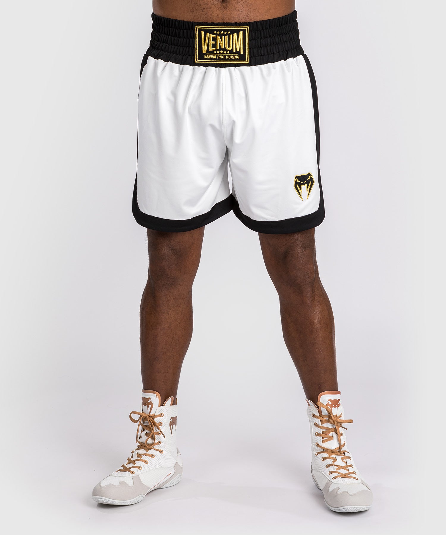 Venum Boks Shorts Classic - Wit/Zwart