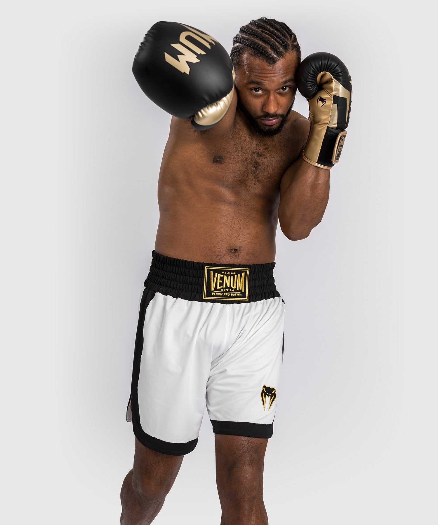 Venum Boks Shorts Classic - Wit/Zwart