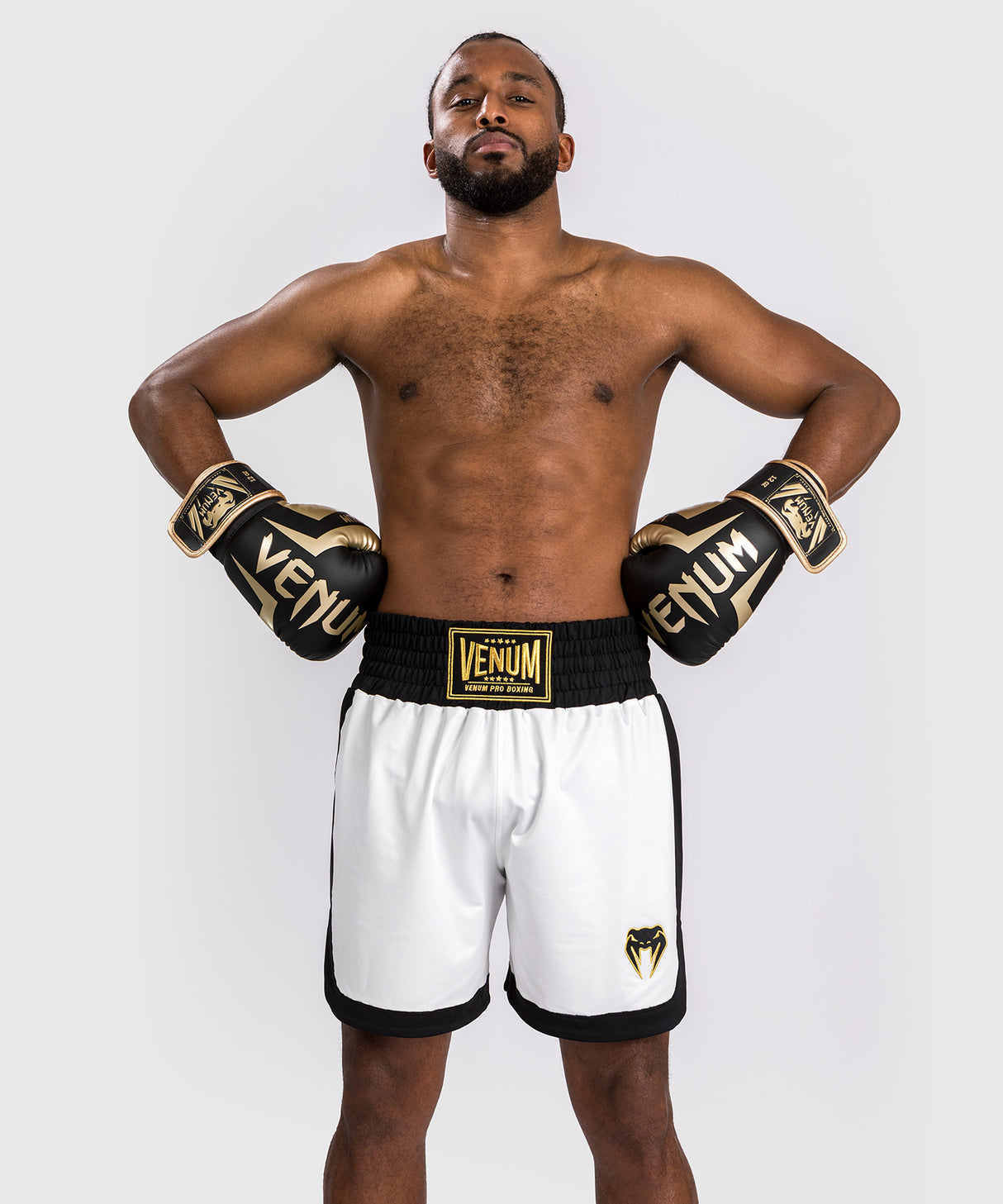 Venum Boks Shorts Classic - Wit/Zwart