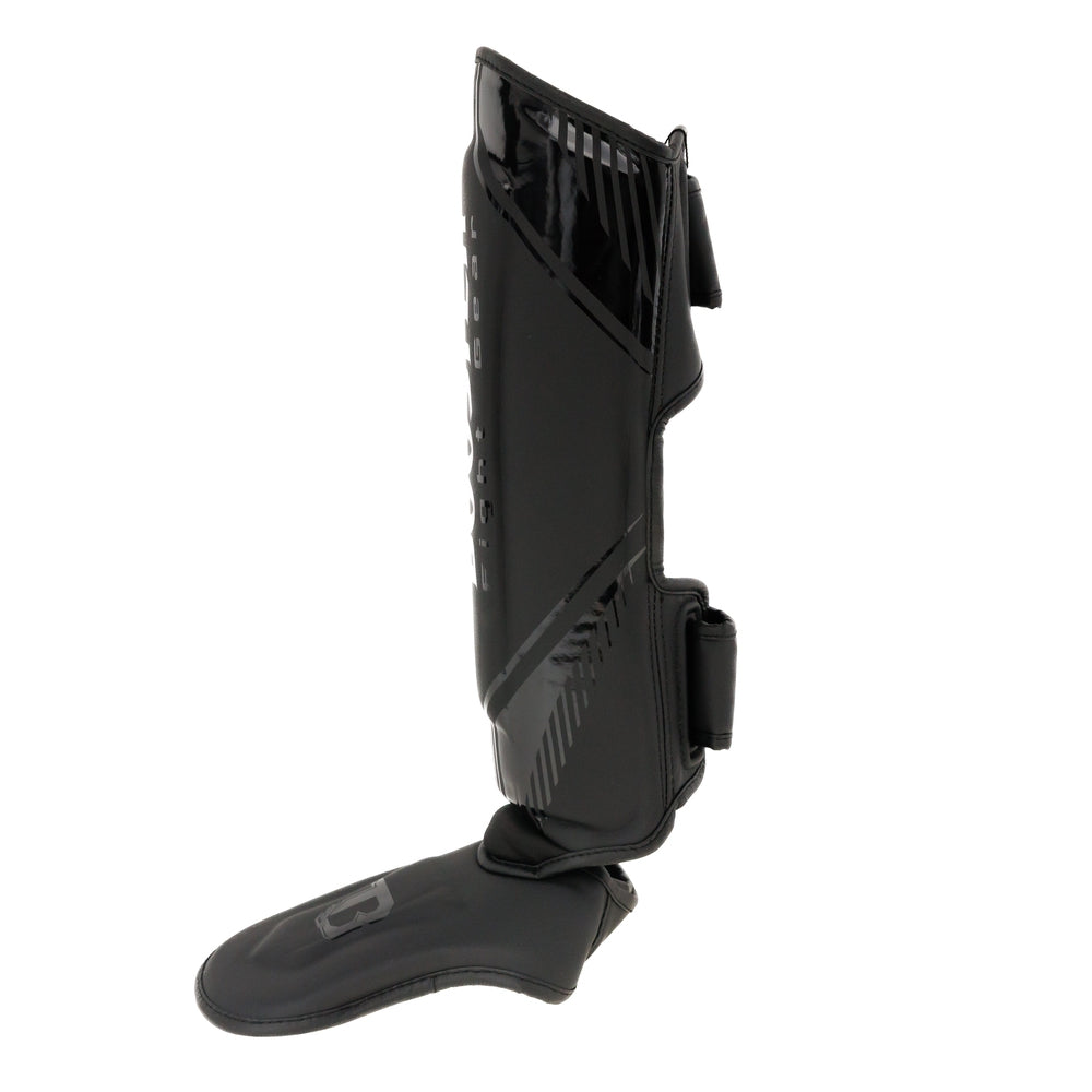 Booster Kickboks Scheenbeschermers Bangkok - Zwart/Zwart