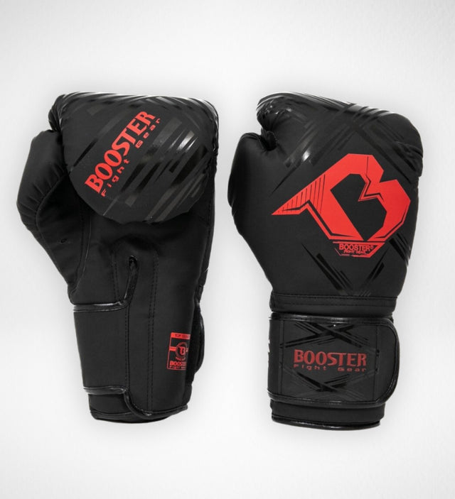 Gants de boxe Booster BFG Alpha – Noir/Rouge