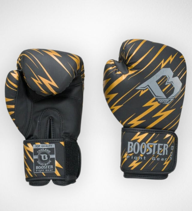 Dětské boxerské rukavice Booster Combat – Černé/Žluté
