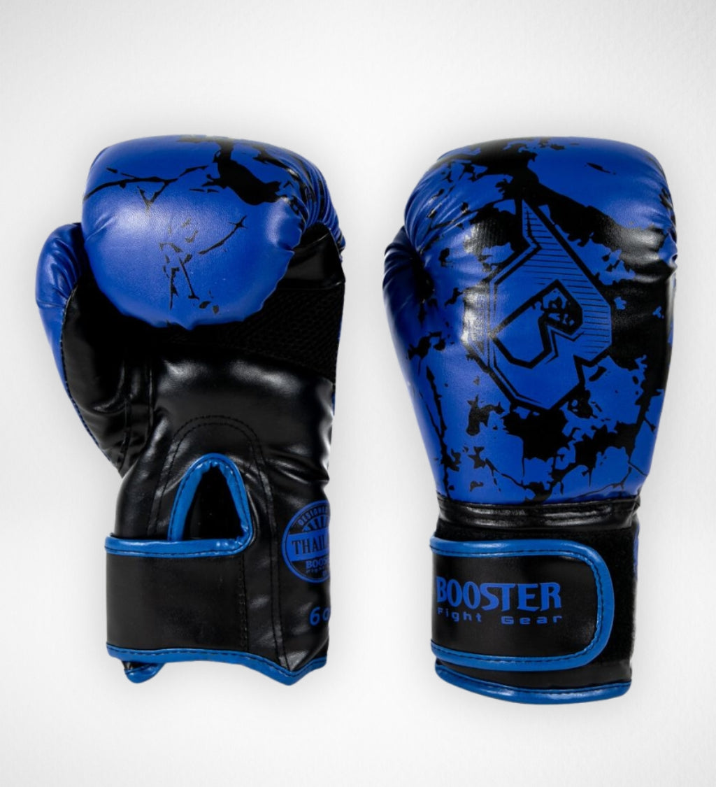 Booster Bokshandschoenen BG Kids Marble - Blauw/Zwart