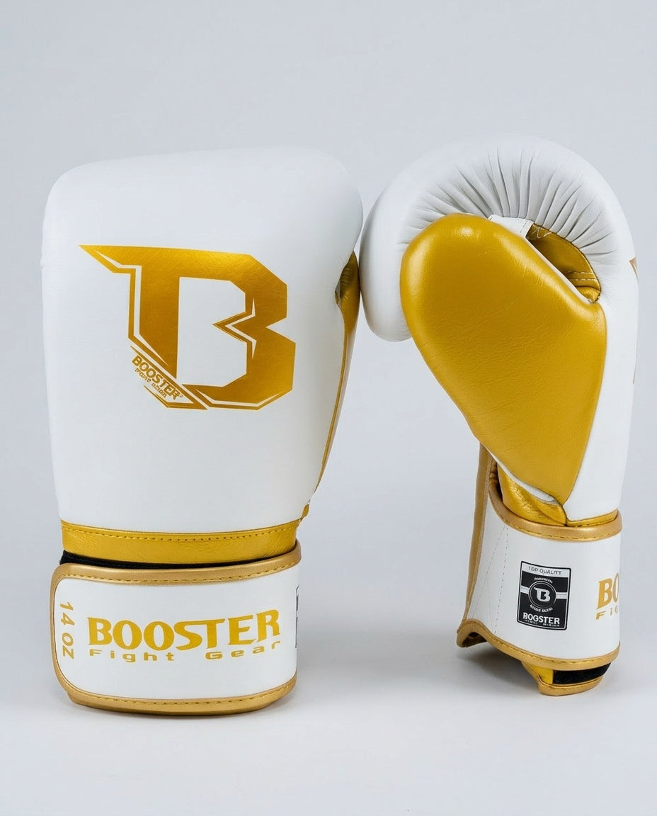 Booster Bokshandschoenen Rapid Strike - Wit/Goud