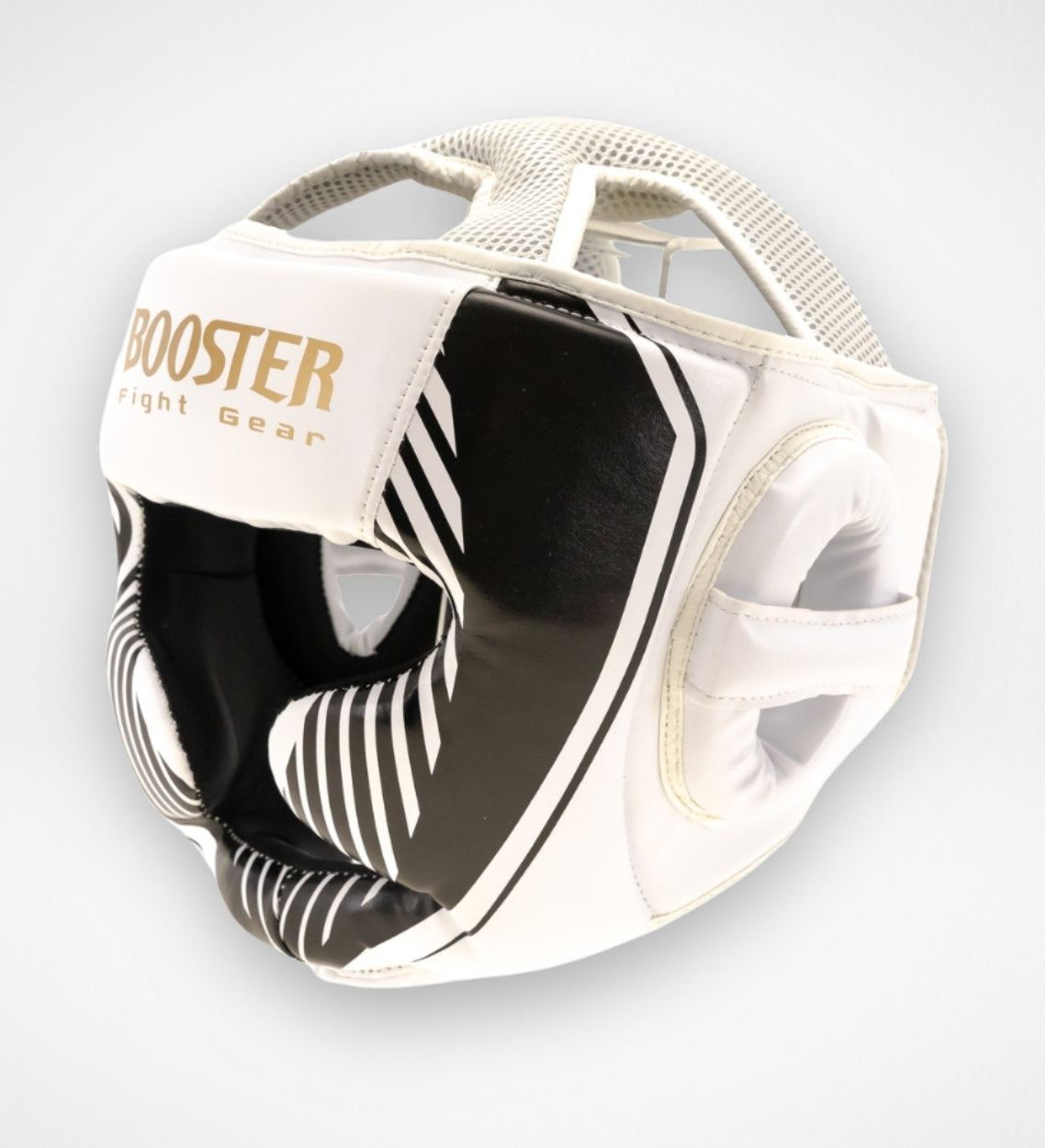 Booster Hoofdbeschermer BFG/HG Bangkok - Wit/Zwart/Goud