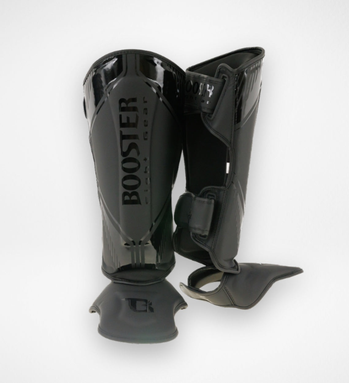 Booster Kickboks Scheenbeschermers Bangkok - Zwart/Zwart