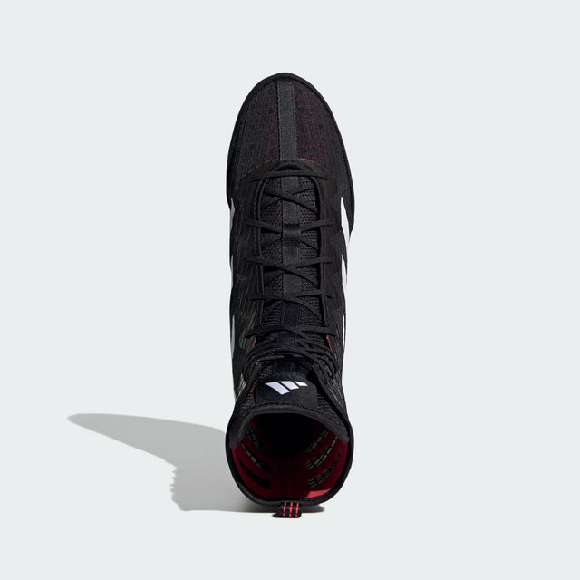 Adidas Boxschuhe Box Hog 4 – Schwarz/Weiß/Rot