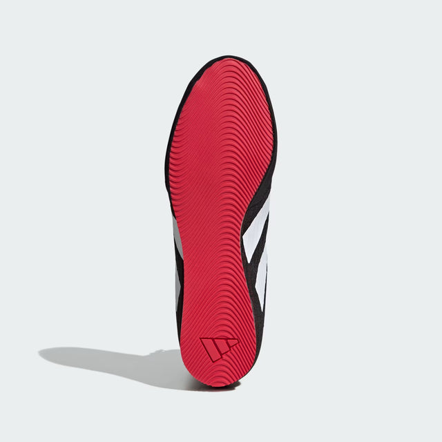 Adidas Boxschuhe Box Hog 4 – Schwarz/Weiß/Rot