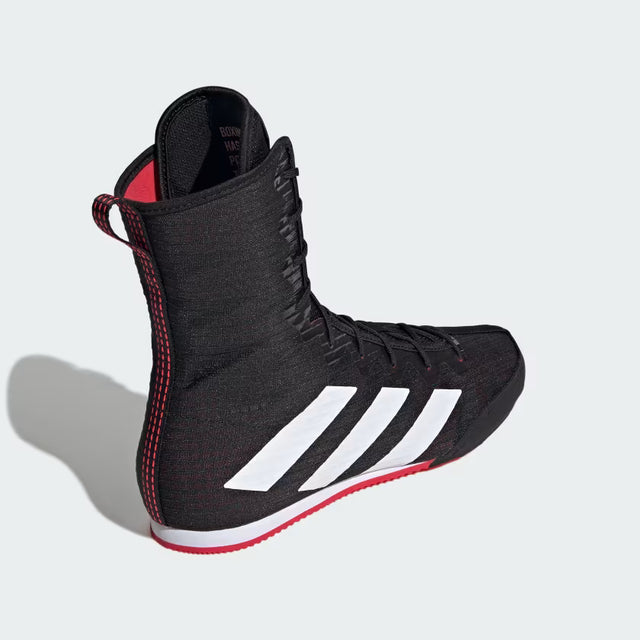 Adidas Boxschuhe Box Hog 4 – Schwarz/Weiß/Rot