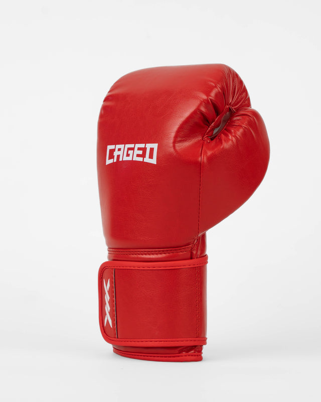 Caged Bokshandschoenen Core - Rood/Wit