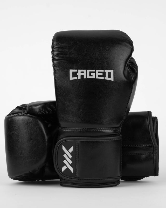 Guantoni da boxe Caged Core – Nero/Bianco