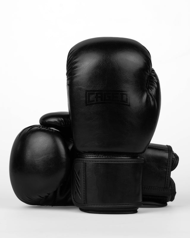 Caged Boxningshandskar Shadow – Svart/Svart