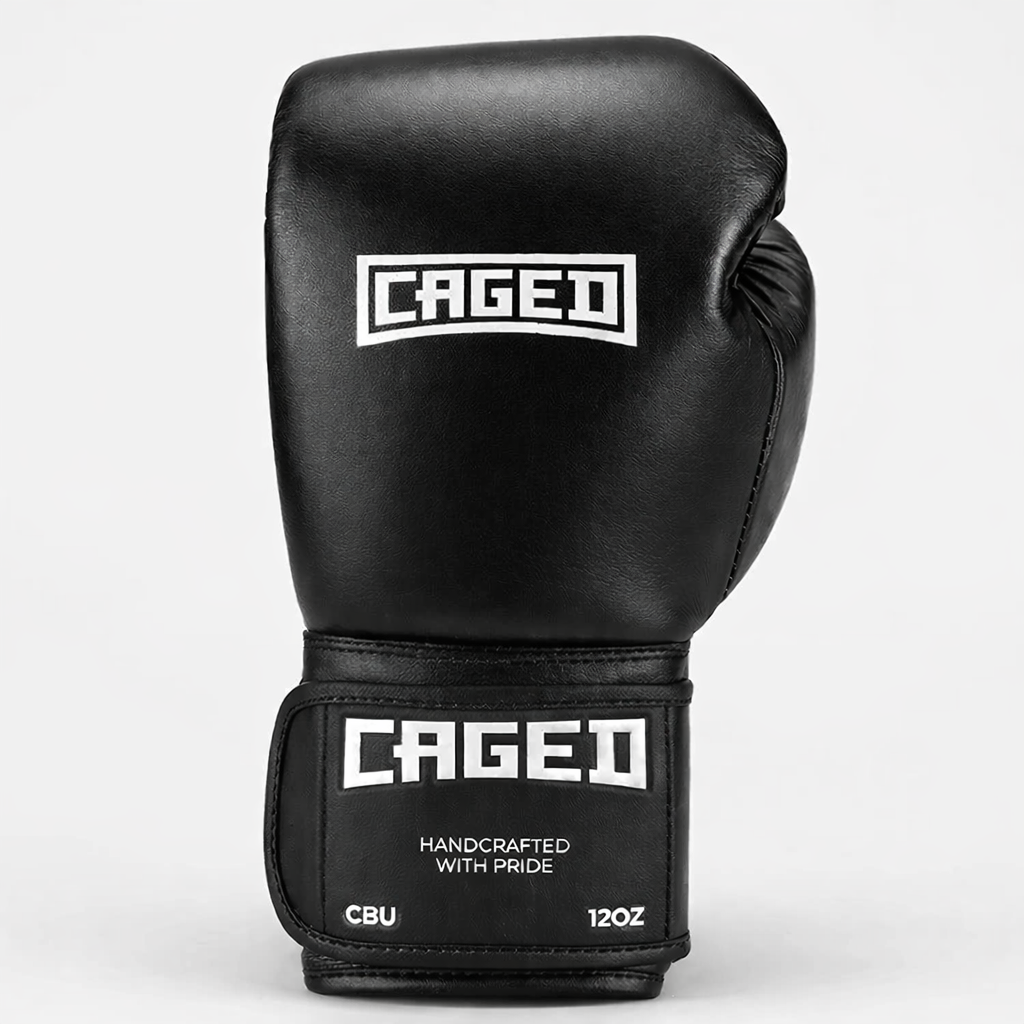 Caged Bokshandschoenen 'X' Series - Zwart/Wit